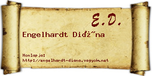 Engelhardt Diána névjegykártya