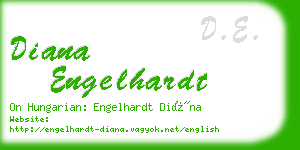 diana engelhardt business card